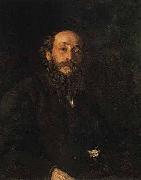 Portrait of painter Nikolai Nikolayevich Ge Ilya Repin
